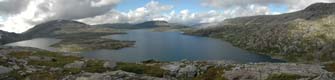 Panorama over Breivatnan